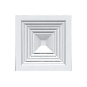 CỬA GIÓ VUÔNG KHUẾCH TÁN VUÔNG (loại 2)